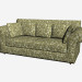 3d модель Двухместный диван Venise – превью
