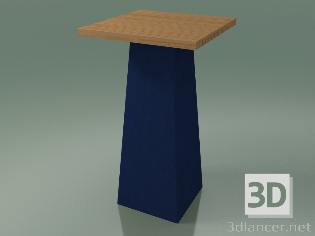 3d model Mesa de bar para exteriores InOut (39, cerámica azul) - vista previa
