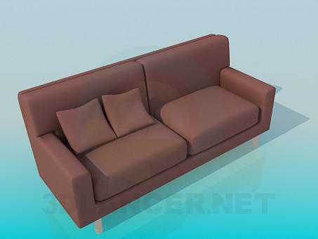 modèle 3D Canapé de style High-Tech - preview