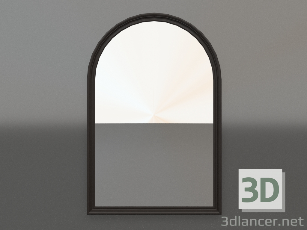 3D Modell Spiegel ZL 23 (500x750, Holzbraun dunkel) - Vorschau