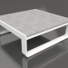 modello 3D Tavolino 70 (DEKTON Kreta, Bianco) - anteprima