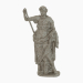3D modeli Bronz heykel Thalia Komedi Müzesi - önizleme