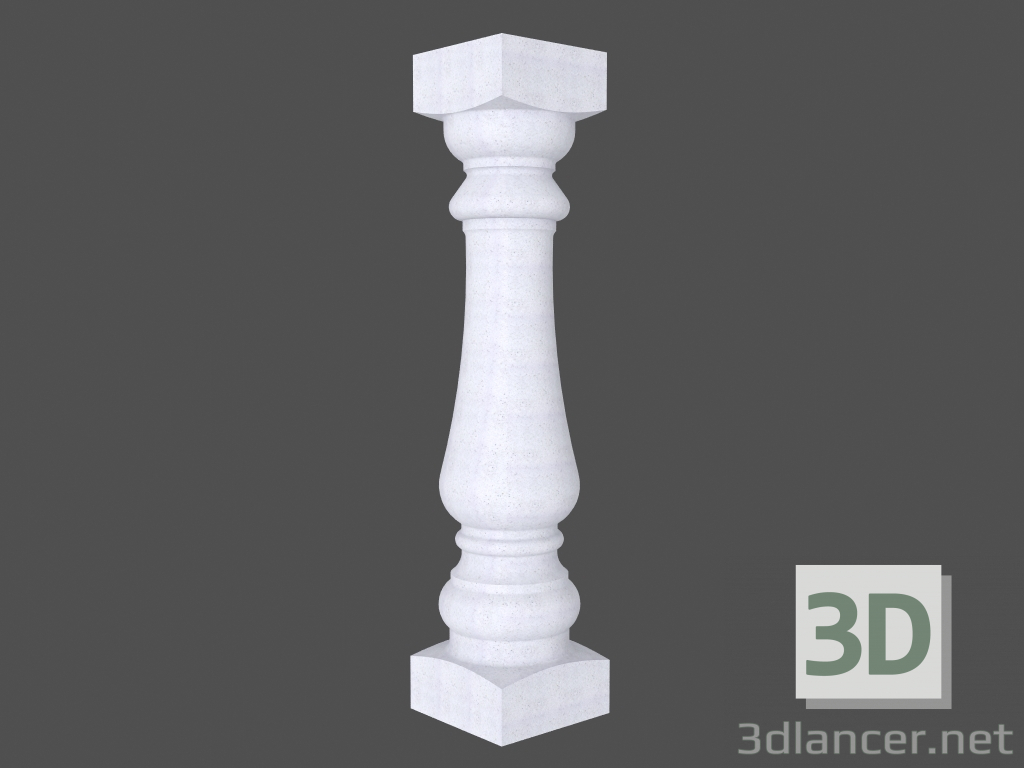 modèle 3D Balustrade (BB78K) - preview