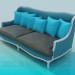 3D Modell Sofa im viktorianischen Stil - Vorschau