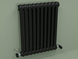 Радиатор TESI 2 (H 600 10EL, Black - RAL 9005)