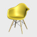 3d модель Eames Пластиковое кресло DAW – превью
