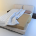 3d модель Подвійне ліжко – превью