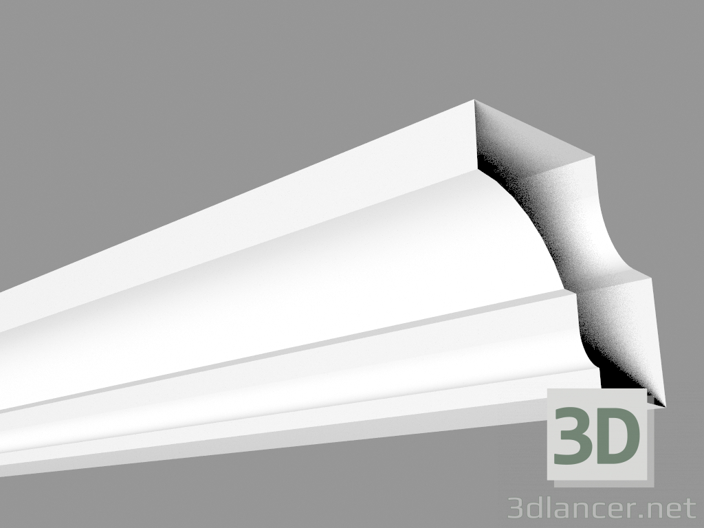 3D modeli Saçak ön (FK23GR) - önizleme