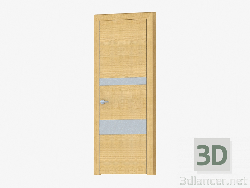 3 डी मॉडल इंटररूम दरवाजा (40.31 सिल्वर मैट) - पूर्वावलोकन