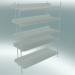 3d model Rack system Compile (Configuration 3, White) - preview