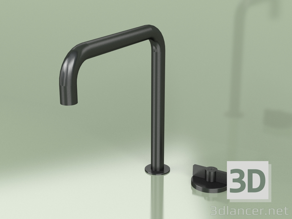 modèle 3D Mélangeur hydro-progressif 2 trous avec bec orientable (19 32, ON) - preview