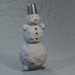 Muñeco de nieve 3D modelo Compro - render