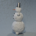 3d Снеговик модель купить - ракурс