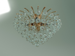 Suspension chandelier 3299-6 (gold-transparent Strotskis crystal)