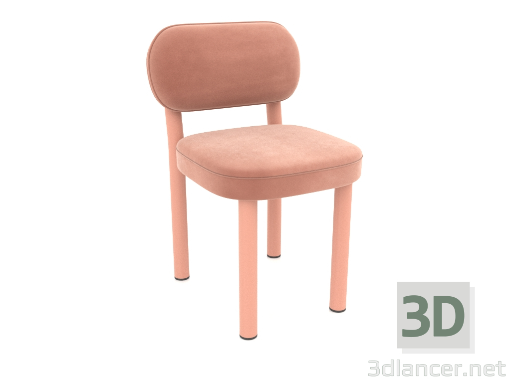 3d model Silla Toptyzhka (melocotón) - vista previa