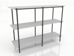Rack 3 1200X350X860 mm (white RAL 9010)
