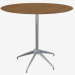 3d model Coffee table (oak 80x73) - preview