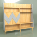 3d model Wall Woo Wall painted (light gray) - preview
