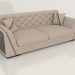 3D Modell Sofa 3-Sitzer - Vorschau