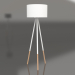 3D modeli Yer lambası Highland (Beyaz) - önizleme