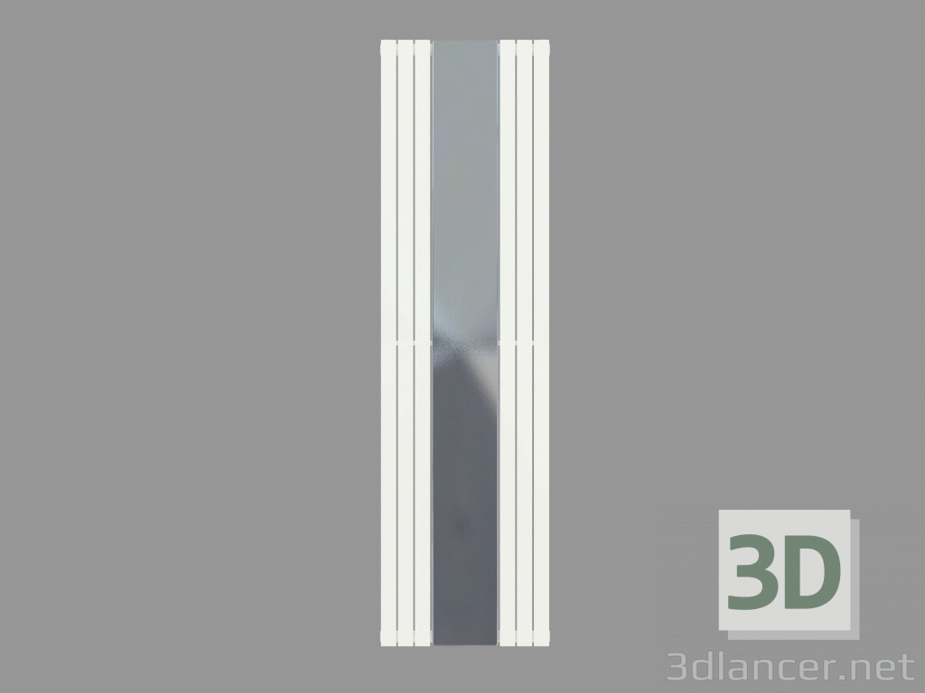 3d model Radiator with mirror Rosy - preview