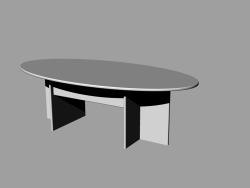 Tisch mit Brettern