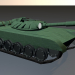 3d model tanque - vista previa