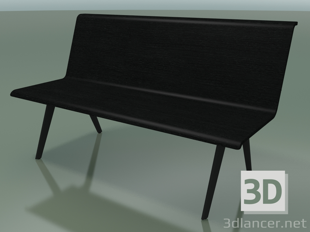 3D Modell Zentralmodul Essen 4606 (L 140 cm, Schwarz) - Vorschau