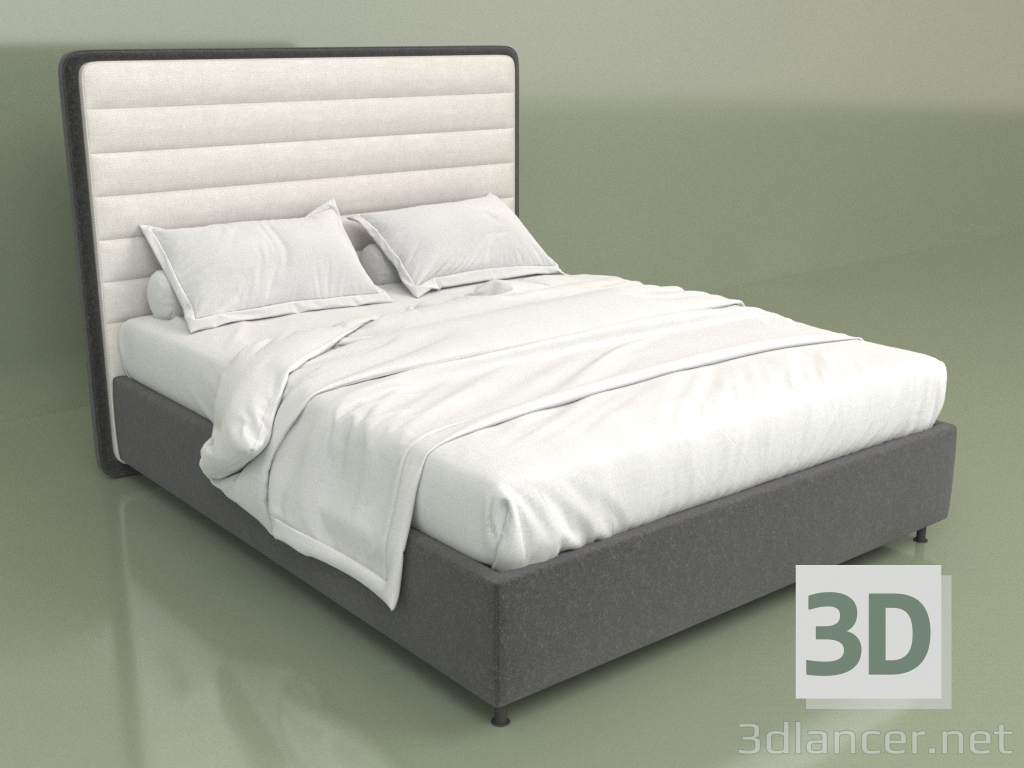 3d модель Ліжко Piano – превью