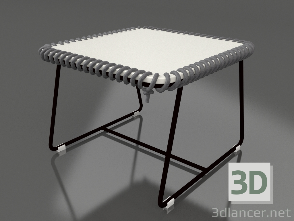 modello 3D Tavolino (Nero) - anteprima