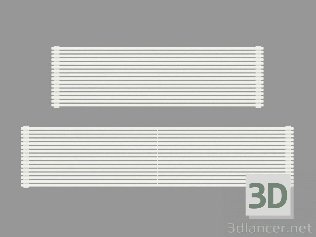 3d модель Радиатор дизайнерский Alice – превью