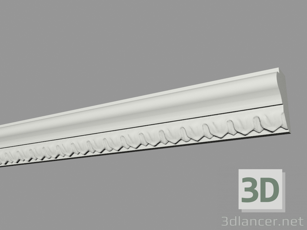 3D modeli Kalıplı saçak (КФ92) - önizleme