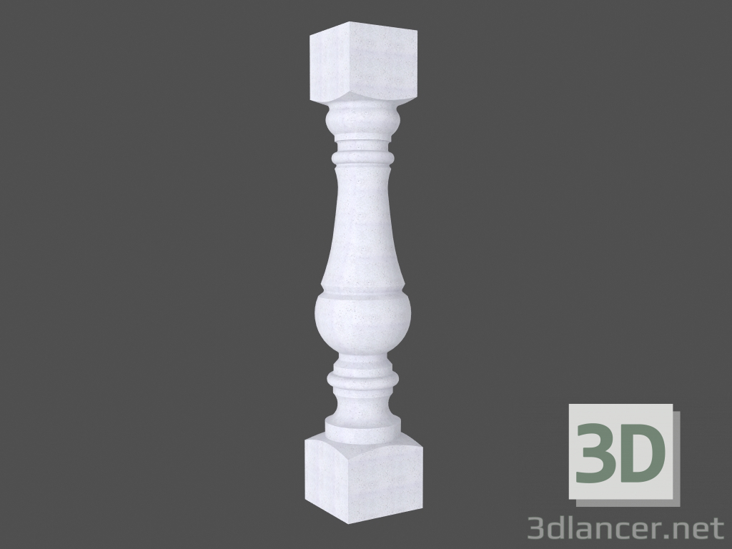 3 डी मॉडल Balustrade (BB78NL) - पूर्वावलोकन