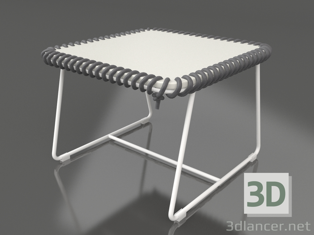 3d модель Кофейный столик (White) – превью