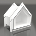 modèle 3D Maison pour animaux XS (Blanc) - preview