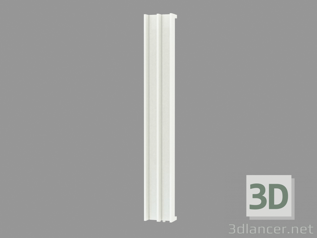 3d model Groove radiator - preview