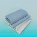 3d model Folded towels - preview