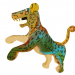 modello 3D cartone animato giaguaro - anteprima
