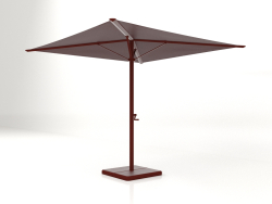 Folding umbrella with a large base (Wine red)