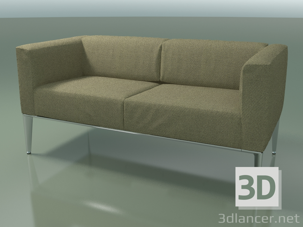 3D modeli Çift kişilik yatak kanepe 1401 (LU1) - önizleme