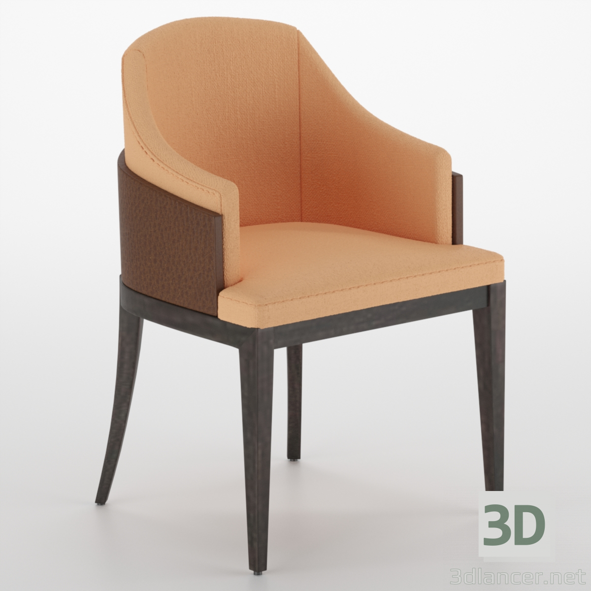 Silla 3D modelo Compro - render