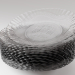 plato de vidrio 3D modelo Compro - render