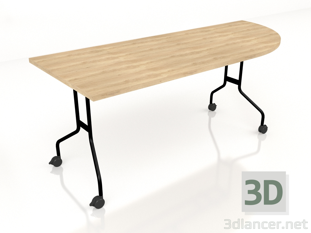 3D Modell Klappbarer Konferenztisch Easy PFT05 (2000x800) - Vorschau