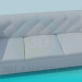 3d модель Небольшой диван – превью
