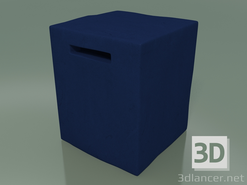 modèle 3D Table d'appoint, pouf, street InOut (42, Blue Ceramic) - preview