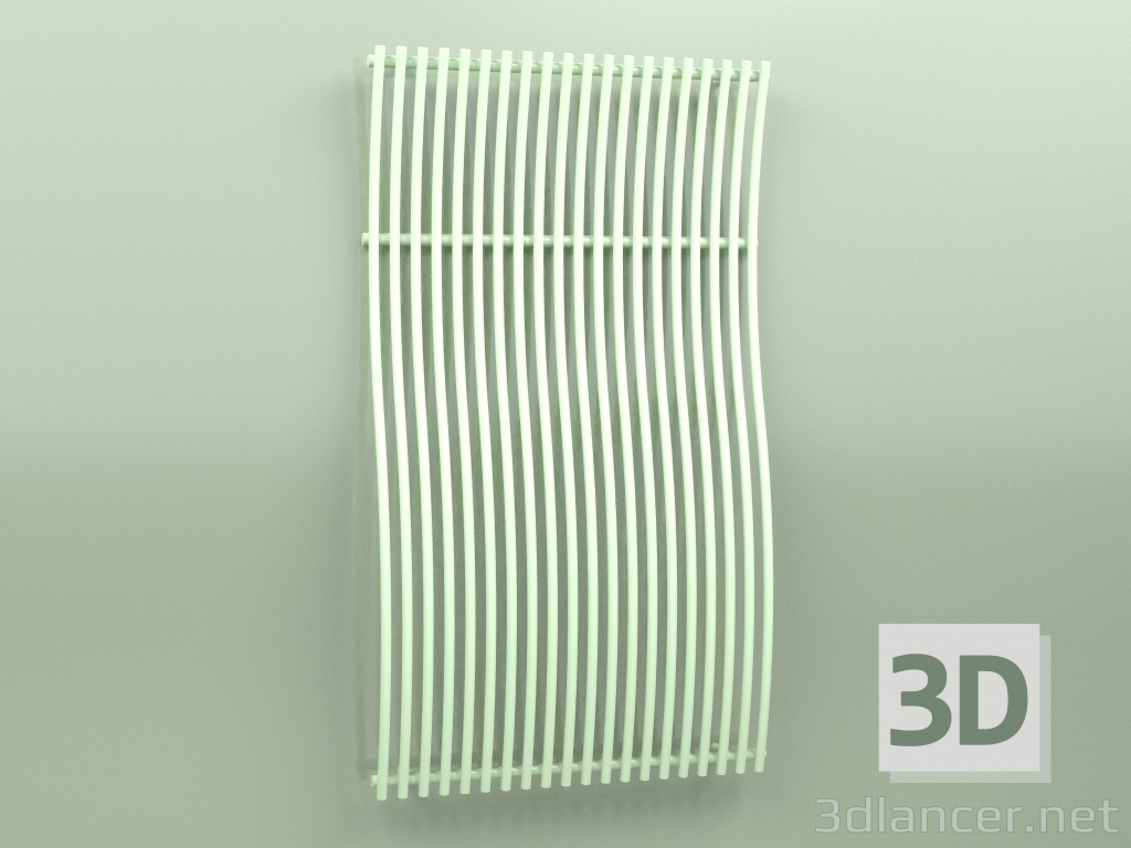 3D modeli Isıtmalı havlu askısı - Imia (1800 x 1030, RAL - 6019) - önizleme