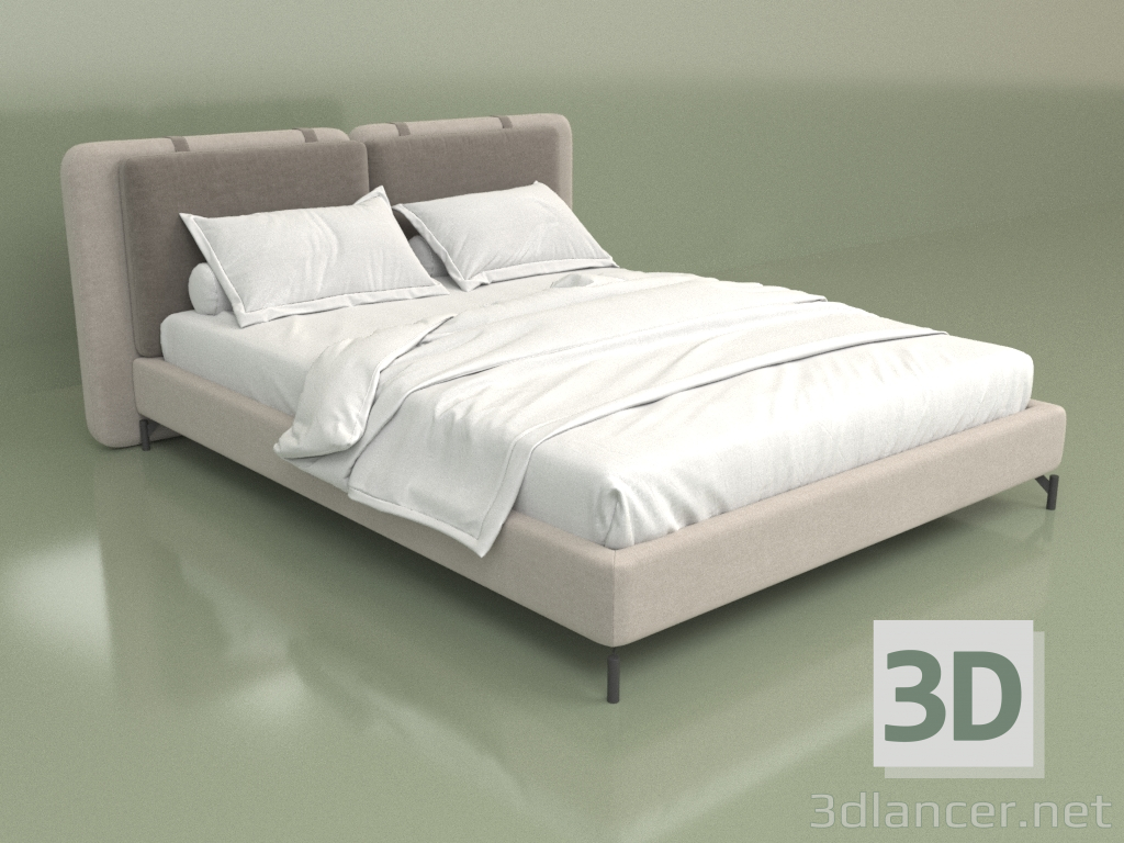 3d модель Ліжко Silence – превью
