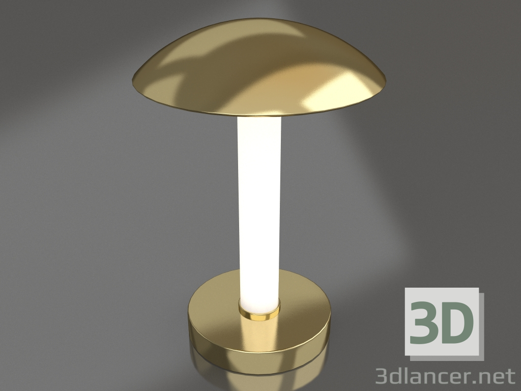 3d модель Настольная лампа Гарда золото (07065) – превью