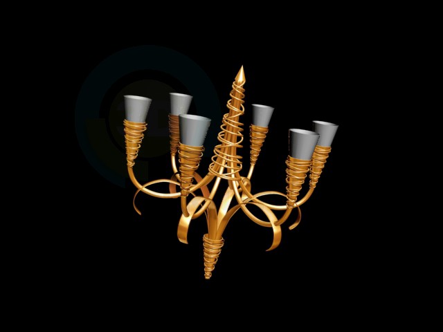 3d model chandeliers - preview