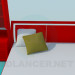 3d model Red Bed - preview